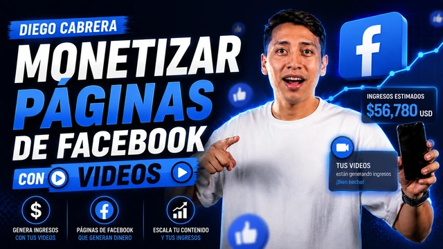 Monetiza Páginas de Facebook con Videos